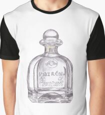 Patron Tequila Bottle Graphic T-Shirt