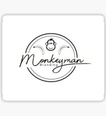 Monkeyman Branding Sticker
