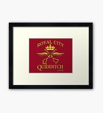 Royal City Quidditch Logo Framed Print