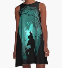 Vestido acampanado Zelda - Ocarina en el bosque