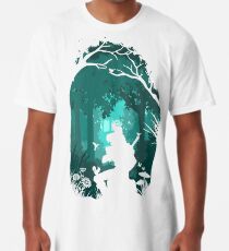 Camiseta larga Zelda - Ocarina en el bosque