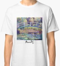 Monet - Japanische Brücke Classic T-Shirt