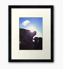 Brimham Rocks Framed Print