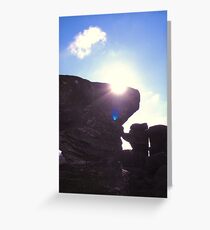 Brimham Rocks Greeting Card