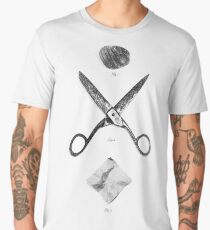 ROCK / SCISSORS / PAPER Men's Premium T-Shirt