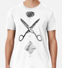ROCK / SCISSORS / PAPER Premium T-Shirt