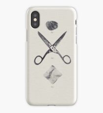 ROCK / SCISSORS / PAPER iPhone Case/Skin