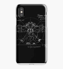 Bioshock Infinite Songbird Blueprint Black iPhone Case/Skin