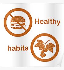 Proper nutrition with excess weight and obesity. Poster
