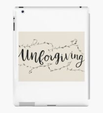 Unforgiving iPad Case/Skin