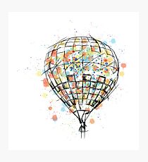 Air Ballon Photographic Print