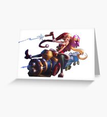 Ambitious Elf Jinx Greeting Card