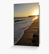 The Golden Hour Greeting Card