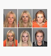 Lindsay Lohan Photographic Print