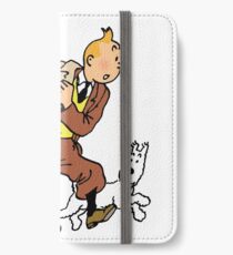 Tintin + Milou Hurry ! iPhone Wallet/Case/Skin