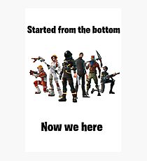 Fortnite Battle Royale Photographic Print