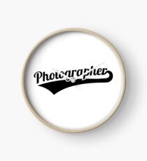 Photographer Clock
