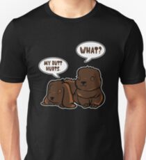 Mein Hintern schmerzt was Slim Fit T-Shirt