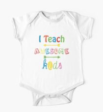 Autism I Teach Awesome Kids Autism Awareness One Piece - Short Sleeve