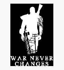 FALL OUT - WAR NEVER CHANGES Photographic Print