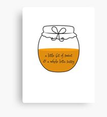 A Little Sweet A Lotta Sassy Canvas Print