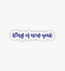 King of NY Sticker