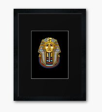 Pharaoh King Tut - Tutankhamun Egyptian Framed Print