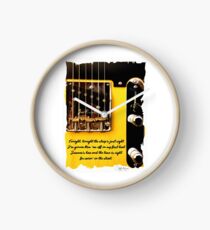 Bruce Springsteen Lyrics Tribute Racin' In The Street. WallsOfFame Clock