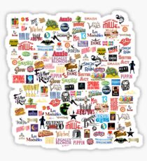 Musical Logos (Cases, Duvets, Books, Clothes etc) Sticker
