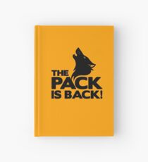 The Pack is Back! - Wolves Hardcover Journal