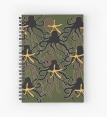 Octopus Camouflage Spiral Notebook