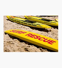 Rescue board Photographic Print