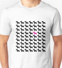 pink schnauzer Unisex T-Shirt