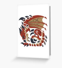 Rathalos Greeting Card