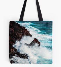 CONFRONTING THE STORM / Lanzarote, Spain Tote Bag
