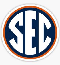 Auburn Tigers SEC Logo Sticker