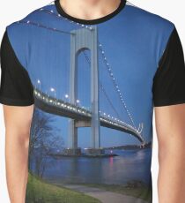 Night, bridge Graphic T-Shirt