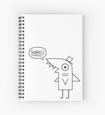 sharkle - night in the woods Spiral Notebook