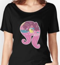 MLP Fluttershy Smile Women's Relaxed Fit T-Shirt