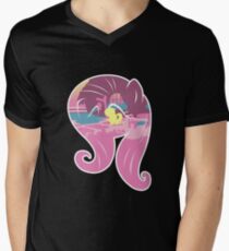 MLP Fluttershy Smile Men's V-Neck T-Shirt