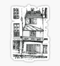 Rue Galande, Paris Sticker