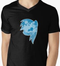 MLP Rainbow Dash Smile Men's V-Neck T-Shirt