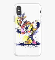 watercolor bandicoot iPhone Case/Skin