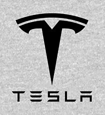 tesla car Kids Pullover Hoodie