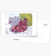Red Grapes Postcards