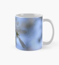 White Flower Close Up Mug