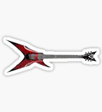 guitar - rock Sticker