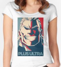 All Might Hope Women's Fitted Scoop T-Shirt
