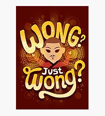 Just Wong Photographic Print