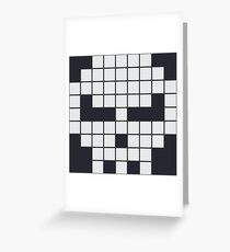Skull Greeting Card
